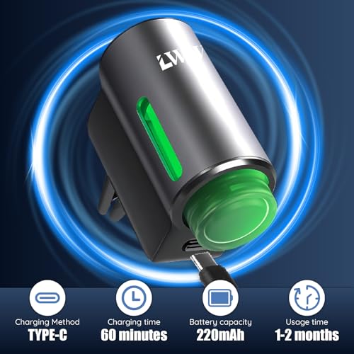 Désodorisant intelligent pour voiture LWW diffuseur rechargeable océan