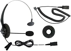 Fone De Ouvido Com Fio Rj9 Para Telefones Analógicos Aastra Nortel Polycom Digium Shoretel Nec