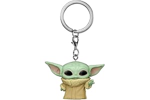 Baby Yoda Pop It Keychain (Pack of 1)