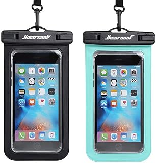 Hiearcool Universal Waterproof Case,Waterproof Phone Pouch for iPhone 11 Pro Max XS Max