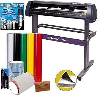 Vinyl Cutter USCutter MH 34in Bundle - Sign Making Kit w/Design & Cut