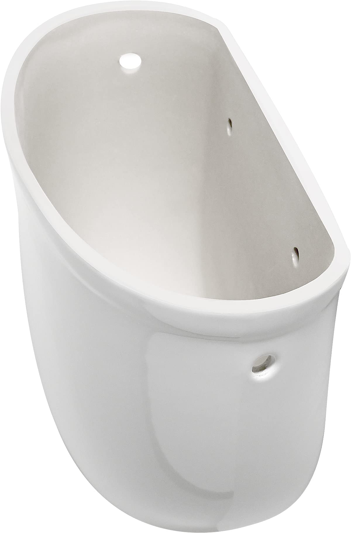 Cassetta di Scarico WC Sanitari in Ceramica Porcellana Alta in Ceramica Entrata Acqua DX e SX Universale Ideale per Sanitari Bagno