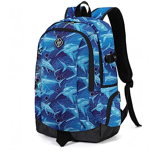 Image of rickyh style School Backpack Travel Bag for Men & Women Lightweight College Back Pack with Laptop Compartmen