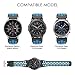 CSVK Compatible con Correa de Reloj Gear S3 Frontier/Classic, Reemplazo de Banda...