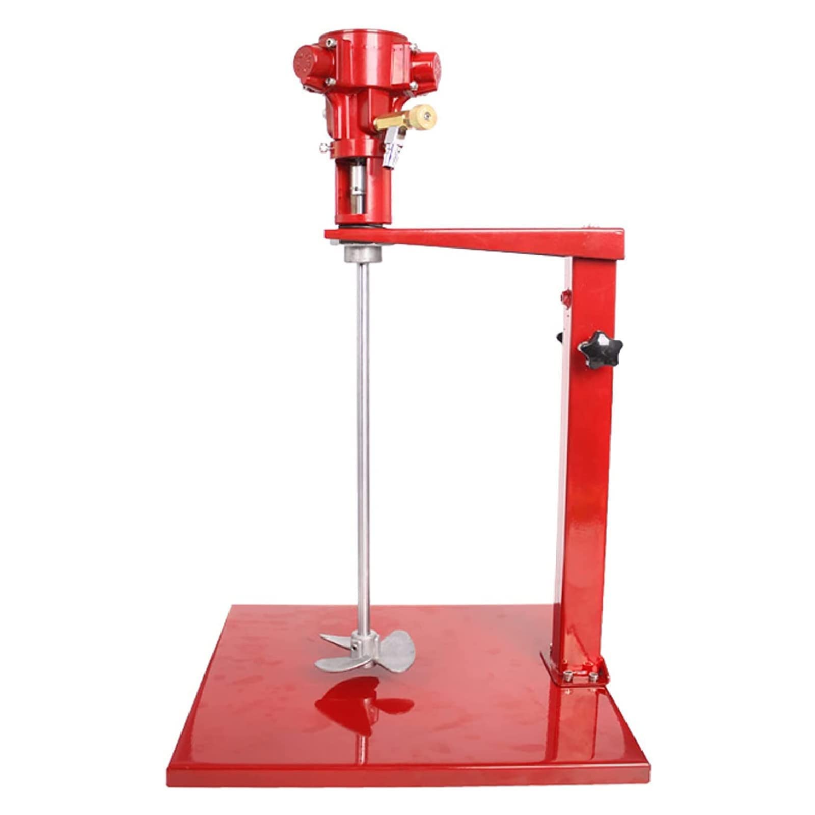 20L DS3-5S Miscelatore Pneumatico per Vernici Agitatore Aria Miscelatore Agitatore Miscelatore Inchiostro, Miscelatore Cemento, con Lama in Alluminio Miscelatore Aria Verticale da Tavolo Funzionamen