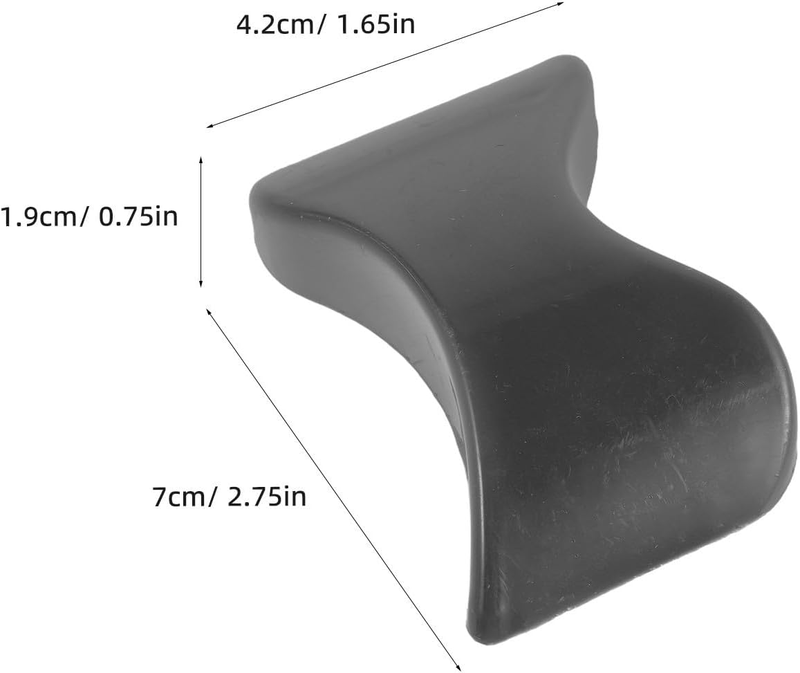 Freezer Door Handle with 3 Mounting Holes Plastic 2 Pack