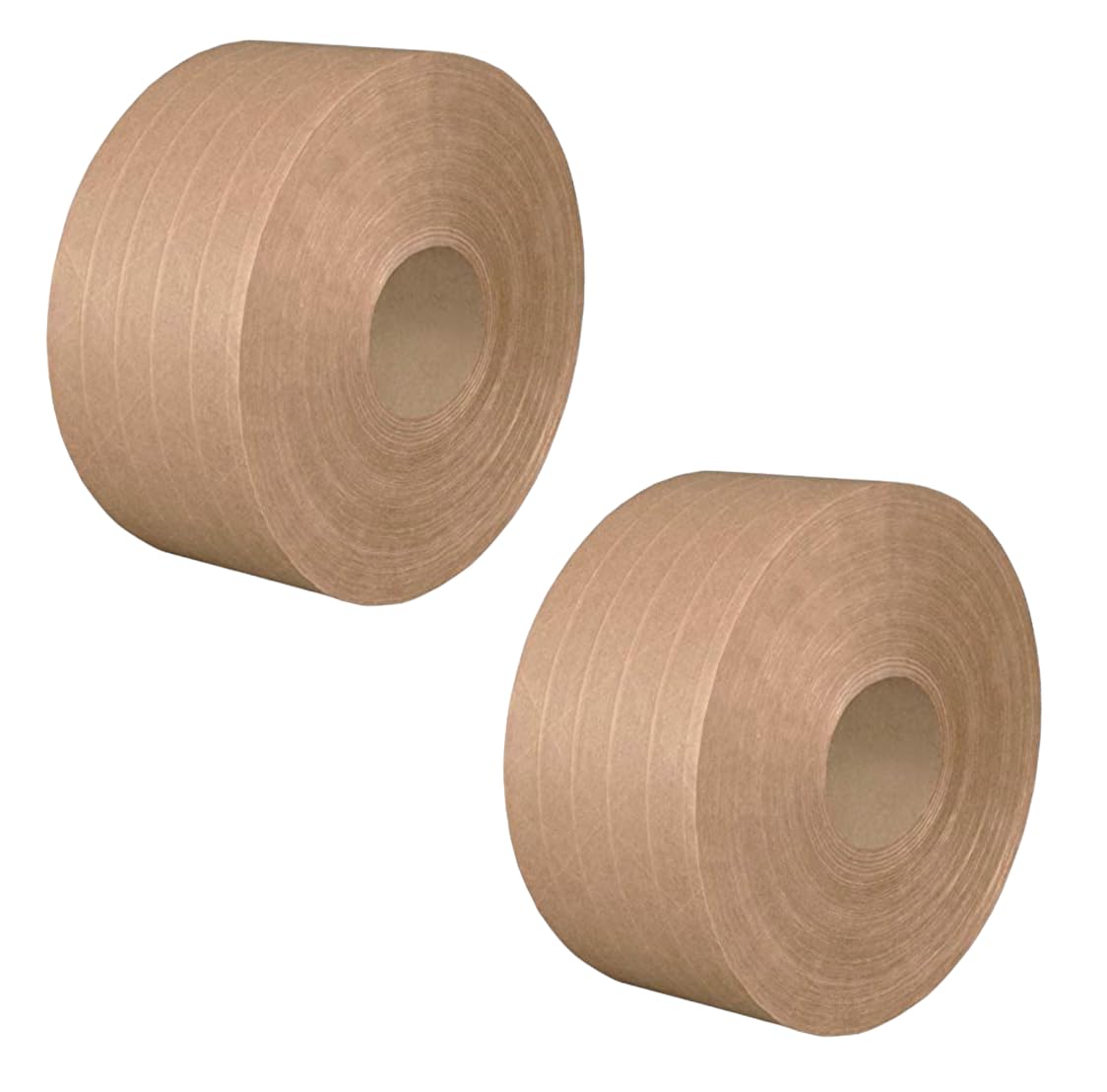 GGR Supplies T.R.U. WAT-WAE Water Activated Reinforced Kraft Paper Gummed Tape (3 in. x 375 ft. (Pack of 2))