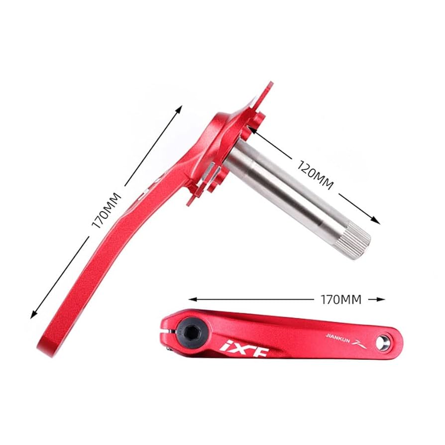 Amazon.com: Mountain Bike Crankset Hollow Integrated Bike
