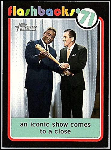 2020 Topps Heritage News Flashbacks #NF-3 The Ed Sullivan show airs last episode MLB Baseball...