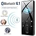 MP3 Player, RUIZU MP3 Player with Bluetooth, Portable HiFi Lossless Sound Music Player with Speaker, FM Radio, Voice Recorder, E-book, Video Player, Pedometer, Built-in 8GB Memory, Support up to 128GB