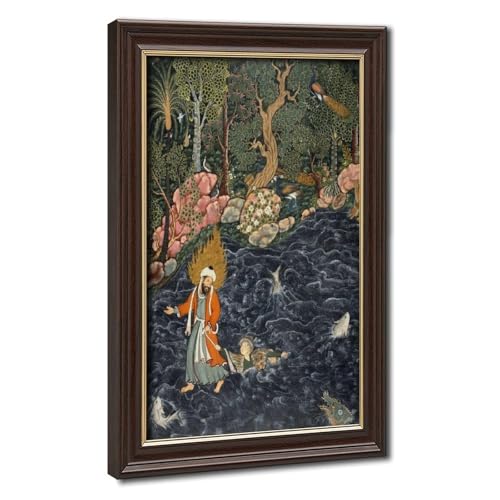 Toile Ilija Prorok Mir Sayyid Ali pour habiller un grand mur vide