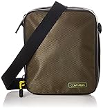  Calvin Klein - Revealed 2g Mini Reporter, Organizadores de bolsos Hombre, Verde (Dark Olive), 0.1x0.1x0.1 cm (W x H L)
