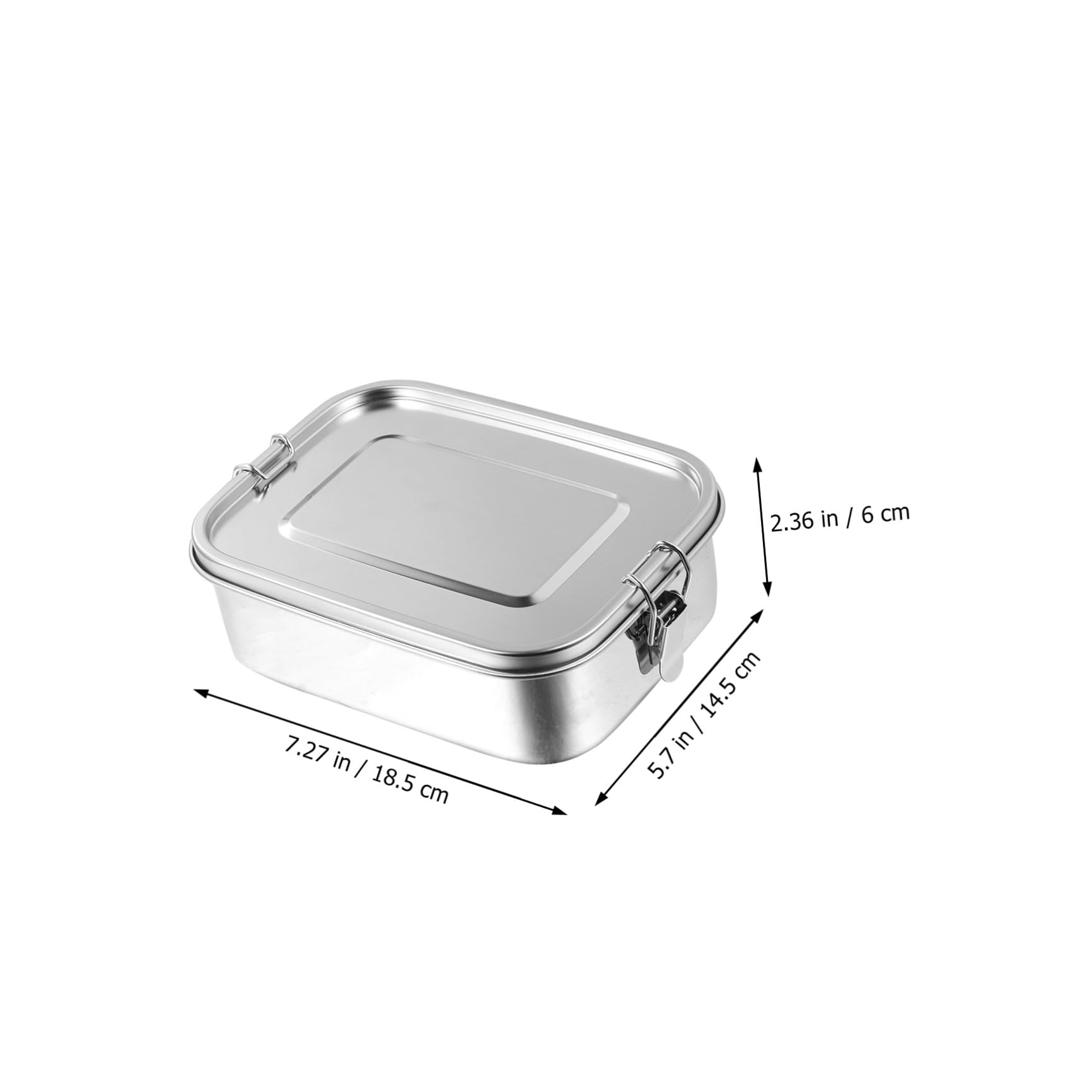 Fiambrera Portátil de Acero Inoxidable de 1,2l con 3 Compartimentos, Diseño Fácil de Limpiar y Buen Sellado para Picnic y Uso en Casa