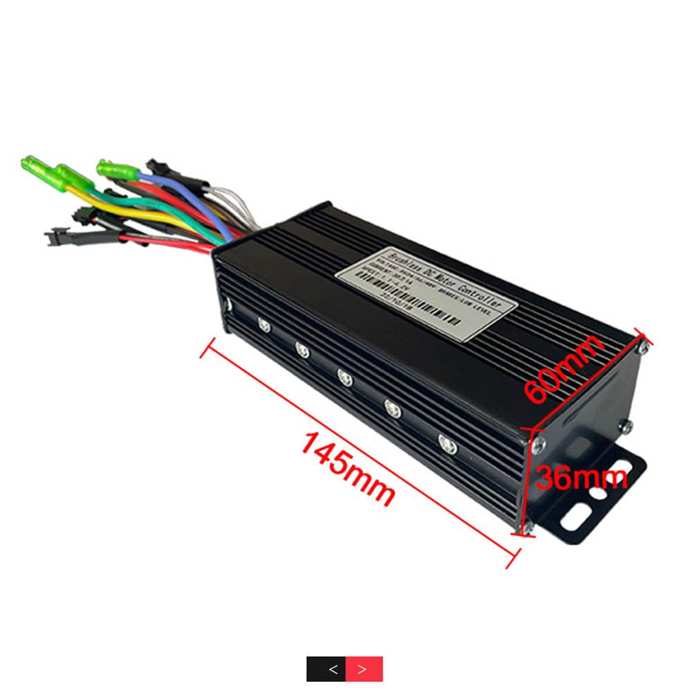 Contrôleur sinusoïdal de vélo électrique à 3 modes pour moteur sans balais 24 V 36 V 48 V 750 W 1000 W 30 A