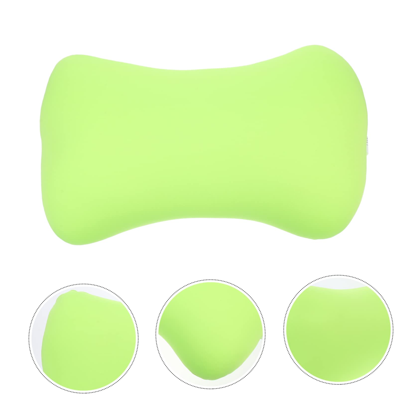 Sosoport Almohada de Camping Portátil en Forma de Hueso, 1 Pieza, Verde