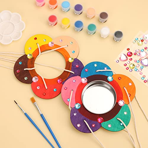 Holicolor 4 Pack Arts And Crafts Bird Feeders Wooden Diy Painting Kits Garden Outdoor Activities For Children Girls Boys Easter Gift Age 3-5 4-8 8-12 #TOP5
