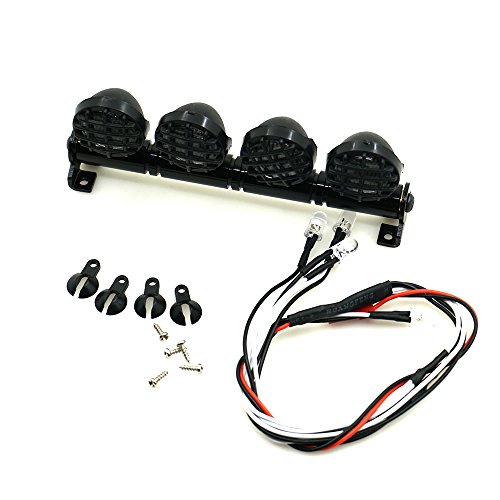 1 Set 4 LED Luci del tetto Luci del rack del tetto...