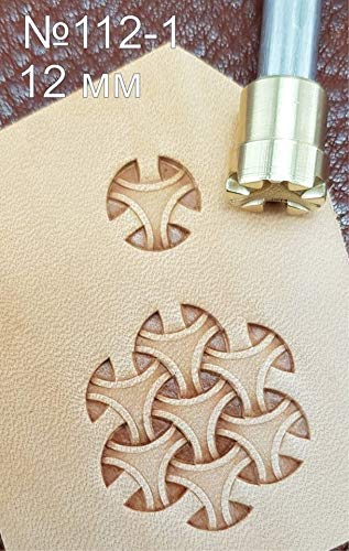 Leather Working Tools Carving Punches Stamp Craft Saddle Brass #112-1