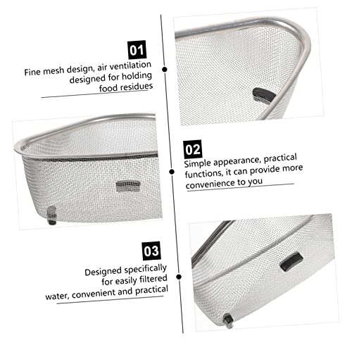 Colador Esquinero de Acero Inoxidable para Fregadero miniatura 3