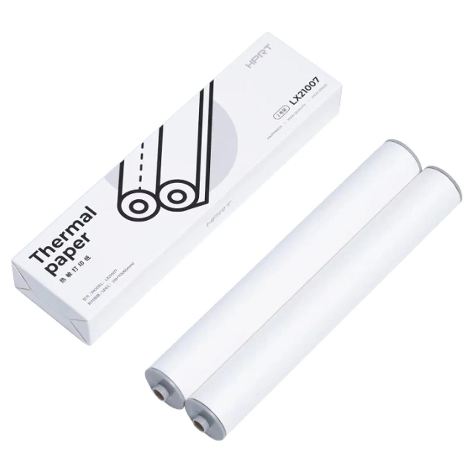 2 Rolls A4 Thermal Paper, 21 x 29.7 cm Portable Thermal Paper Compatible with MT890/HPRT MT810/M08F/ITP01/ITP04 - Image 2