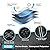 WardWolf Snow Blower Cover, Waterproof Heavy Duty 900D Snowblower Cover, Windproof, Sunproof with Air Vent, Fit Most Single-Stage or Two Stage Snow Blower, Black