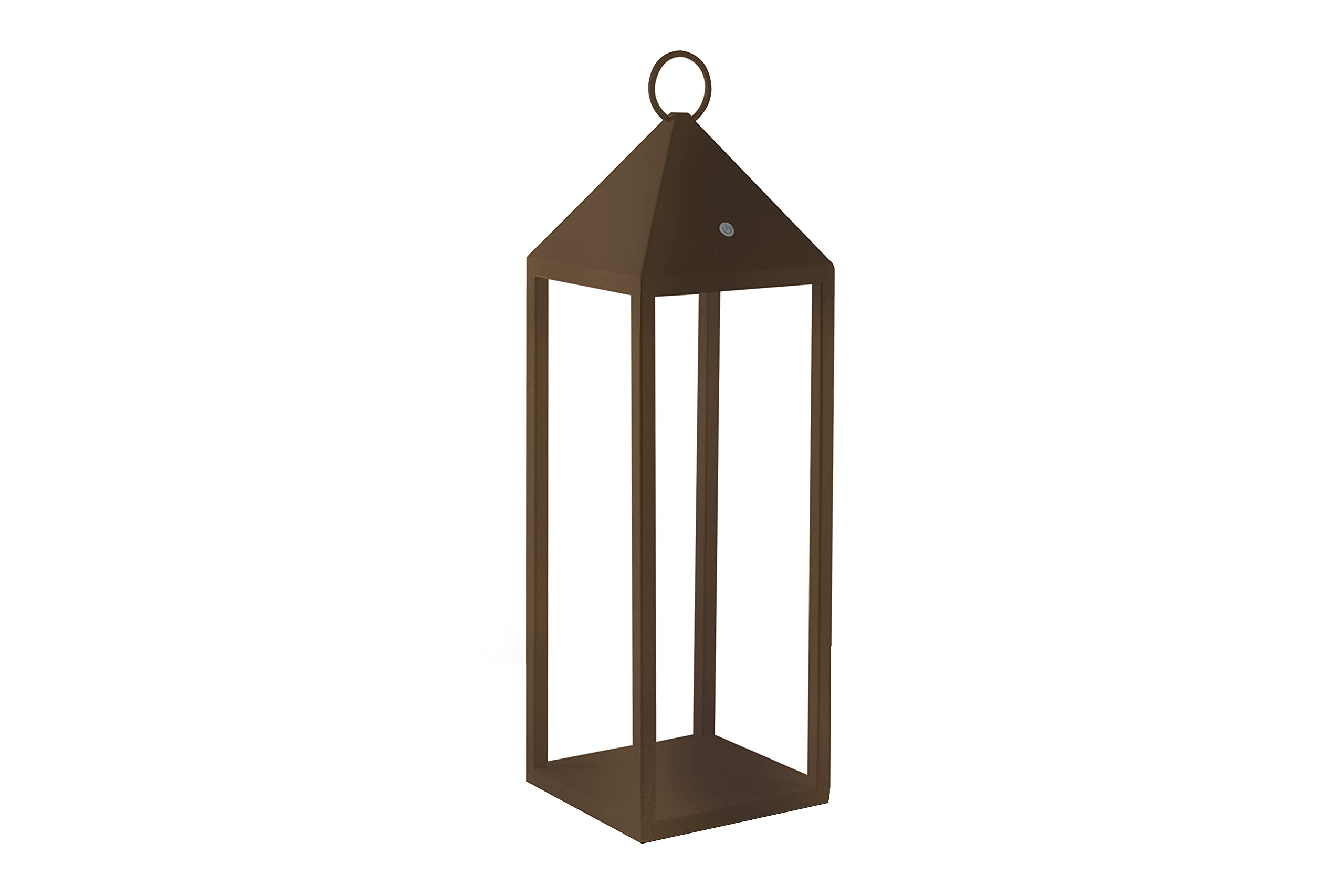 GLOW-LANTERNA LED CM.15X15XH.50 BRONZO