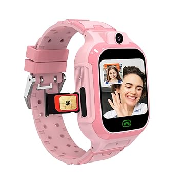 sekyo 'Carepal Pro' Kids Smart Watch for Boys/Girls | 4G Sim, HD Video Calling, Live GPS Tracking |App Control, Habit Coach, Games, Pedometer, Safe Zone Alert, SOS, Family Chat | SmartWatch for Kids - image, photos