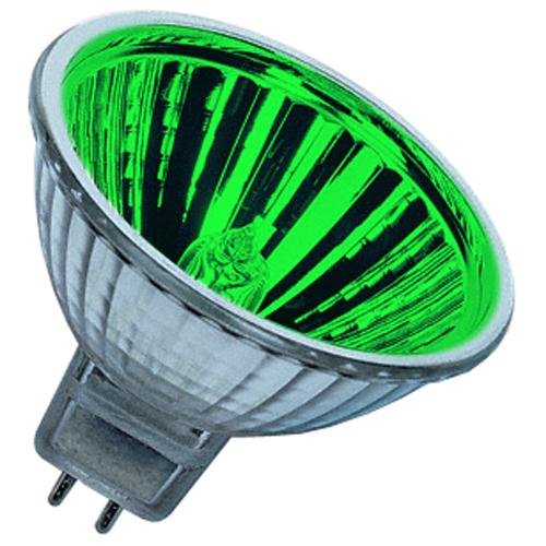 Clar-leuciLamp dichroic Green Diameter 35 FTC 20 W GU4