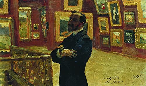 Peinture sur toile photos poster 58x90cm sans cadre Il'ya Repin ZHAOSHAN
