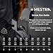 Hestra 30570-100-09 Army Leather Heli Ski Glove - Classic 5-Finger Snow Glove for Skiing and Mountaineering - Black - 09
