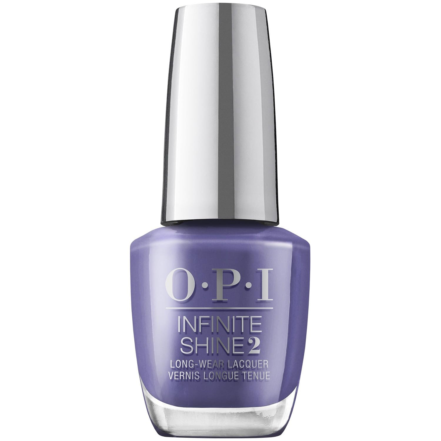 OPI Infinite Shine 2 Long Wear Lacquer, All is Berry & Bright, Purple Long-Lasting Nail Polish, Holiday'21 Celebration Collection, 0.5 fl. oz.
