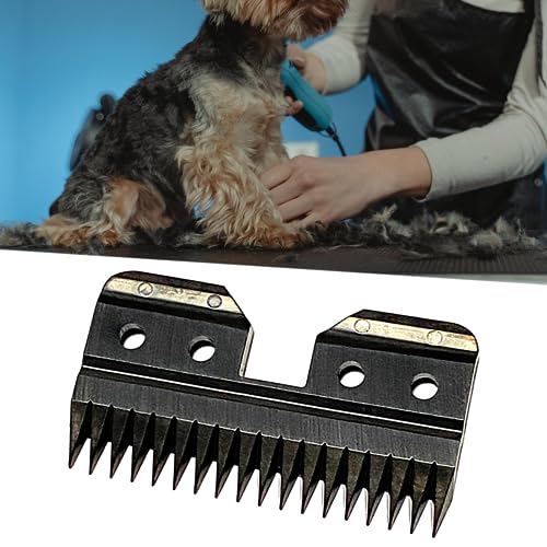 18 Tooth Dog Grooming Clippers Blade Heads Cutters Replacements for A5 Series, Black 18 Tooth Dog Grooming Clippers Blade Heads Cutters Replacements for A5 Series, Black