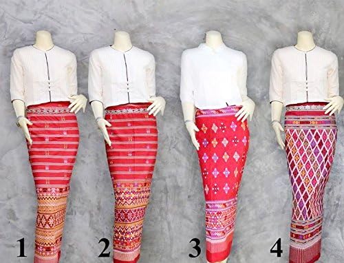 Miniatura 4 de Cinturón de metal tailandés placa de plata elefante tailandia traje de boda baile mujeres para vestido falda pareo estilo vintage longitud 40