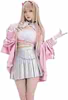 勝利の女神 NIKKE バイパー コスプレ 衣装 ニケ メガニケ 51aYFKicQdL._AC_SY200_QL15_.jpg