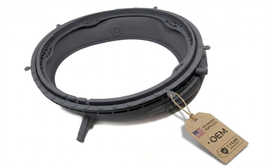 for LG & Kenmore Seal Gasket – MDS66290801 / AGM30030701 / MDS66290807 Front Load Washer Door Boot OEM US-Based Supplier – Not Universal, Message Us to Verify Compatibility