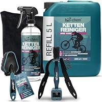 bio-chem Kettenreiniger Fahrrad Antriebsentfetter 1L | Für Fahrradkette, Kassette, Ritzel und Bremsbeläge