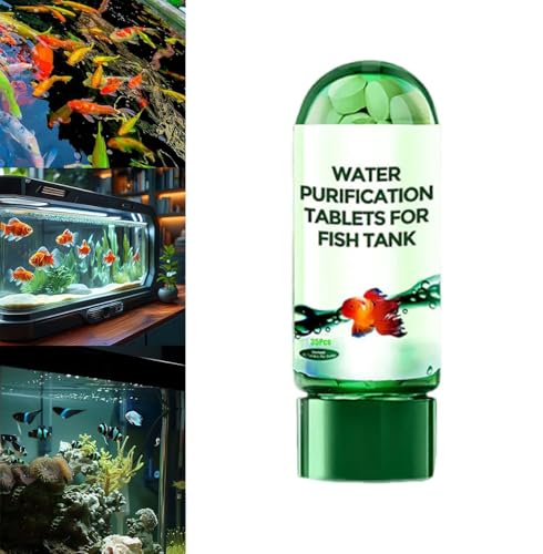Compresse potenti e portatili per la purificazione dell'acqua dell'acquario, rimuovono efficacemente tutta la torbidità dall'acqua dell'acquario (10 x 5 x 5 cm, 1 pezzo)