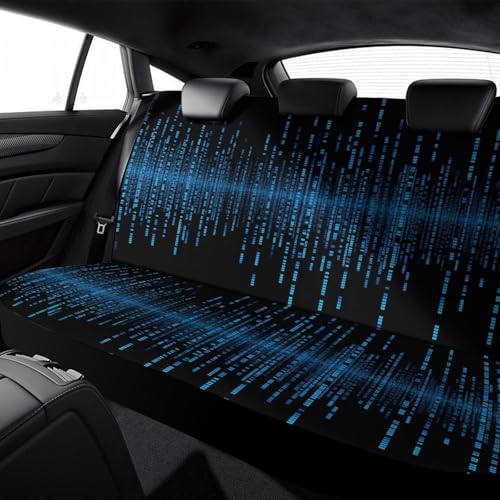 Funda para asiento trasero de coche universal, protector elástico y antideslizante 6