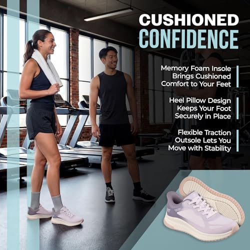 Image of Skechers Womens Hands Free Slip-ins Bobs Squad 4 - Staple Look