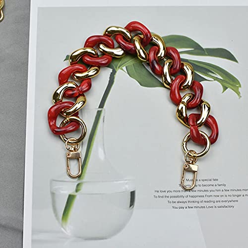 WYZQ Bolso de señora Correa Asa Superior Raya Buena Cadena Caja del teléfono Cadena Correa multifunción Cadena (B,60CM),Bolsa Cover