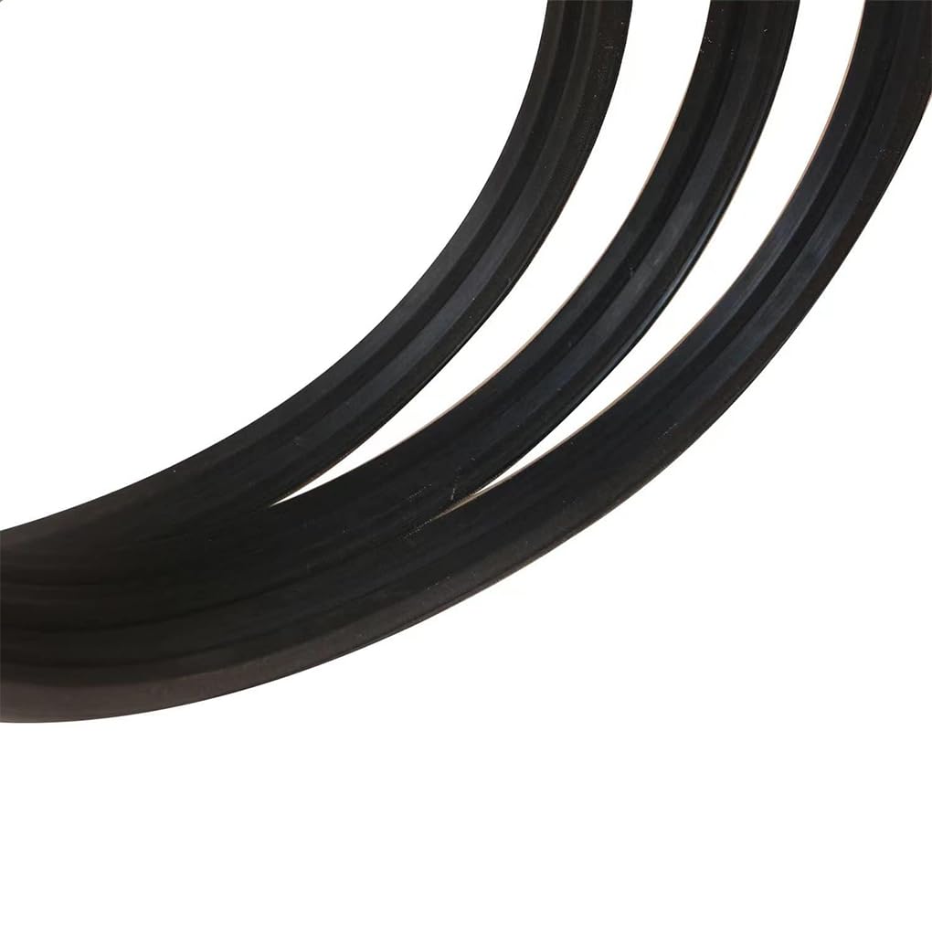 Woniu - Correa de repuesto de 2 bandas para KUBOTA K5371-34710, K5763-34710, K5763-34712, K7563-34710, RCK60, RCK60B, RCK60D