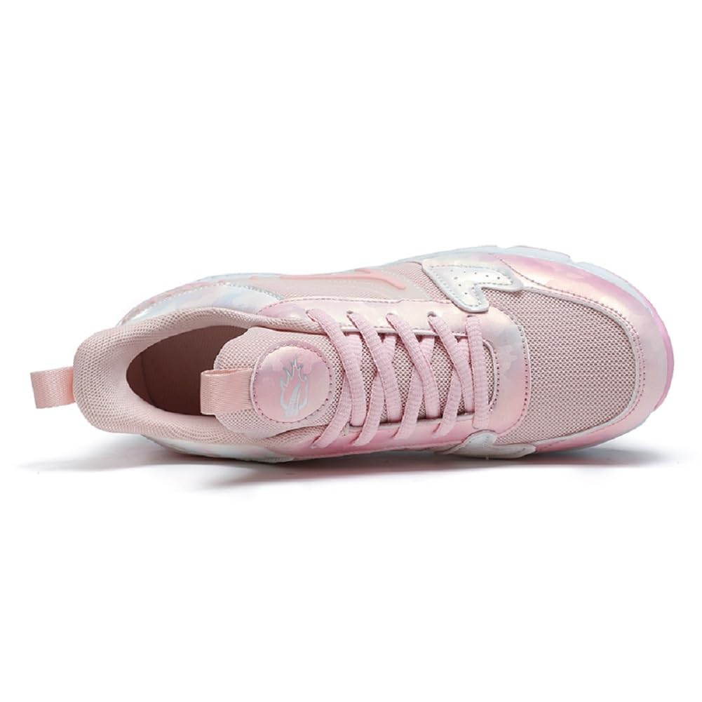 Enfants Chaussures à roulettes de Multisports Outdoor Gymnastique Sneaker Automatiques Rétractables Skateboard Baskets Garçon Fille Mode Cadeaux
