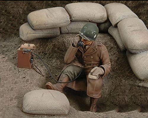 Figura Modelo En Resina 1:35 Para Montar Sin Pintar miniatura 1