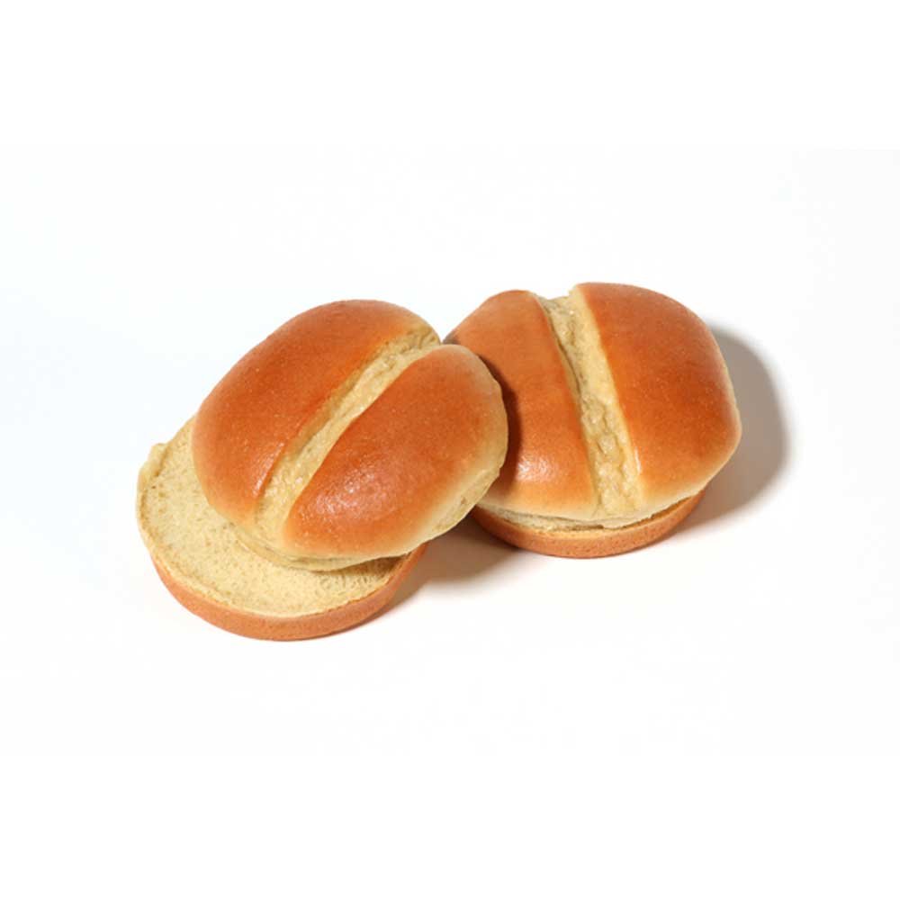 Rotellas Brioche Bun, 4 inch - 8 count per pack -- 6 packs per case.