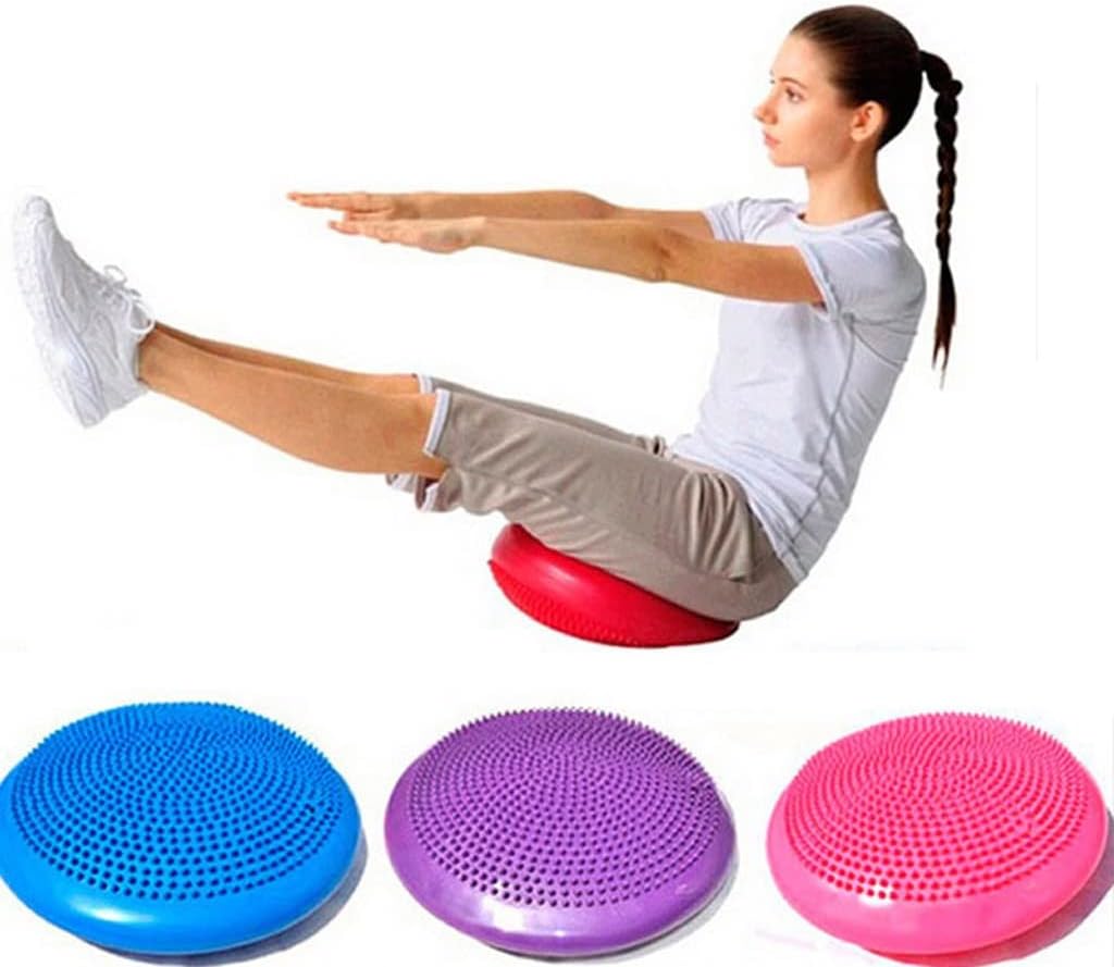 Balance Disc Board Pad Inflatable Foot Massage Ball Fitness Exercise Equipment Twister Gym Yoga