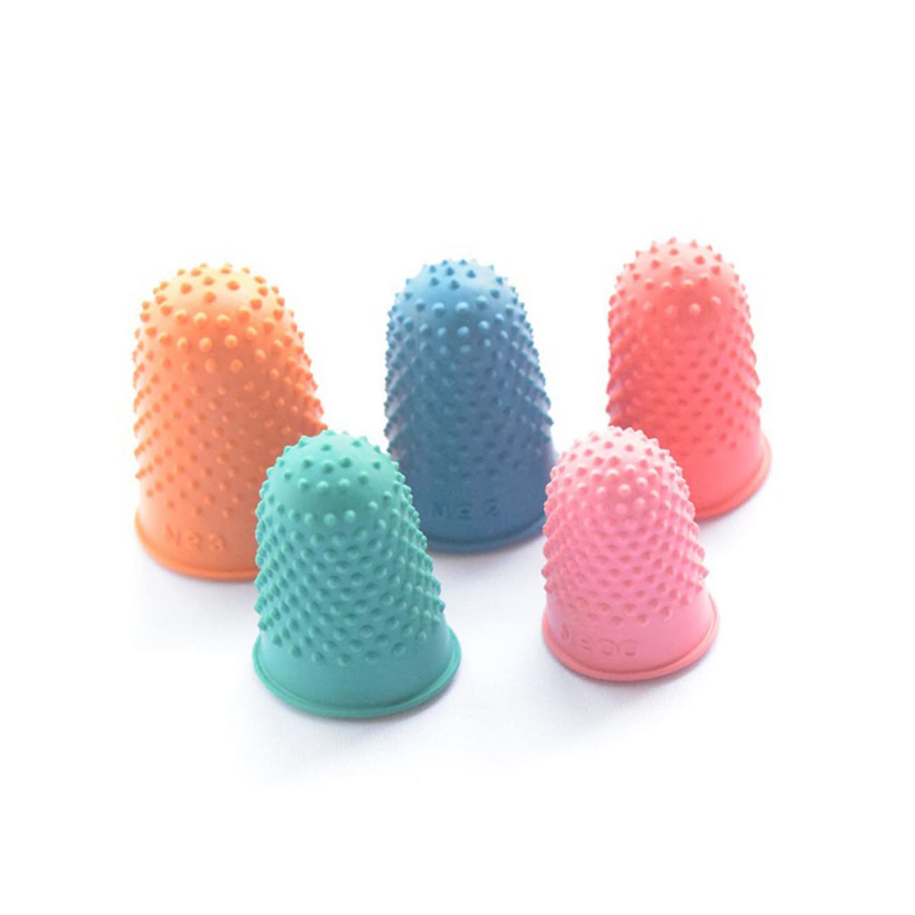 Ipetboom 3sets Silicone Finger Cot Finger Caps Glue Holder Hot Glue Sticks Finger Bot Guitar Accesories Finger Cots Finger Covers Betta Fish Mirror Finger Protector Rubber 20pcs*3