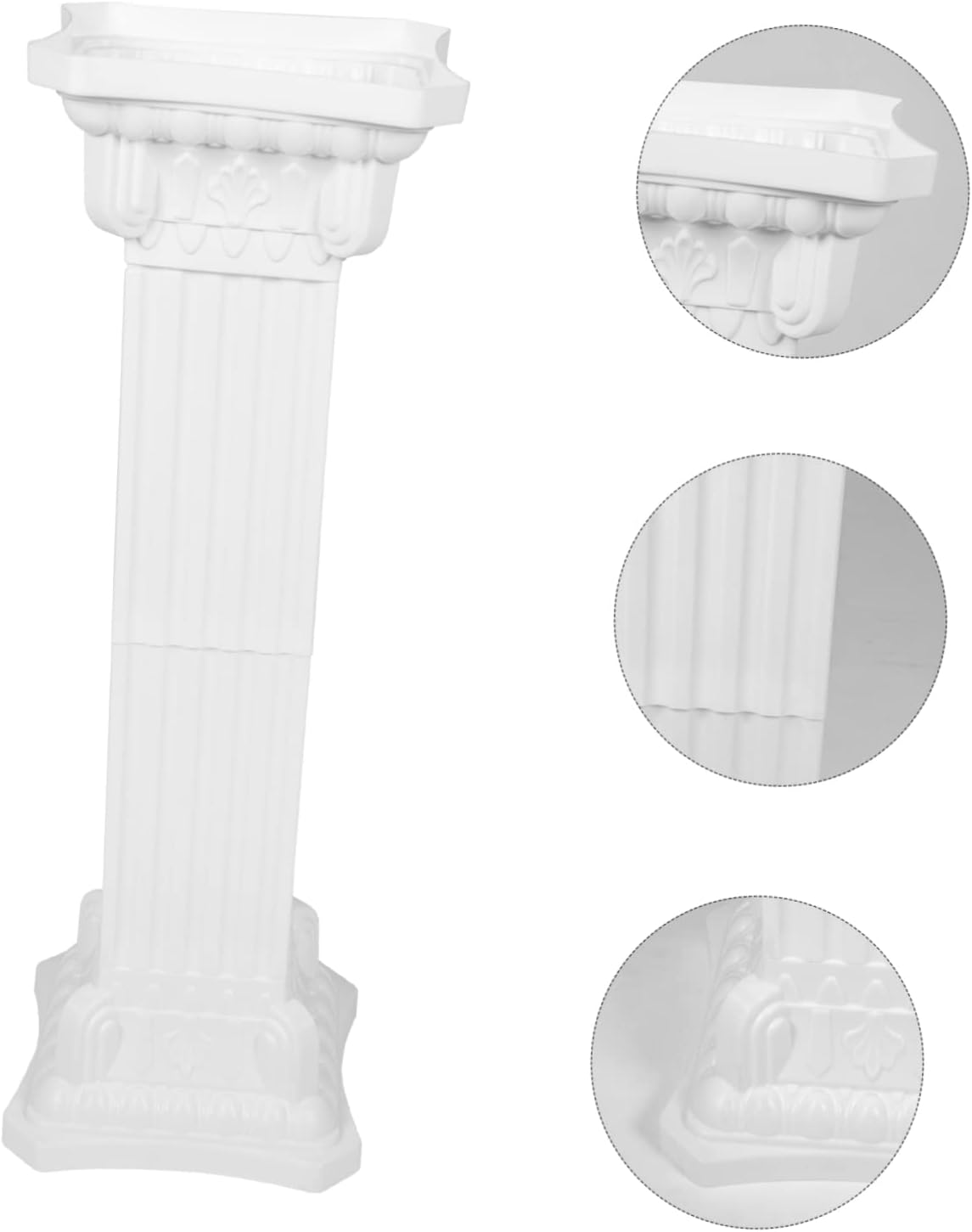 ウェディング用ローマ柱装飾プラスチック製屋外花スタンドガイドオーナメント