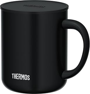 サーモス(THERMOS) ステンレス鋼 真空断熱マグカップ 450ml スモークブラック JDG-452C SMB