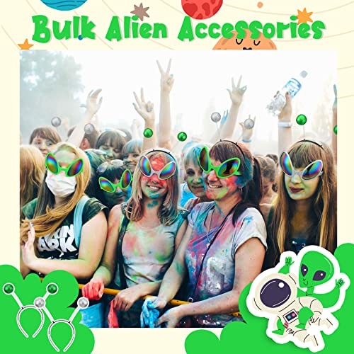 Lunettes Alien pour photobooth manquant d'accessoires amusants pack économique de 48 - 4
