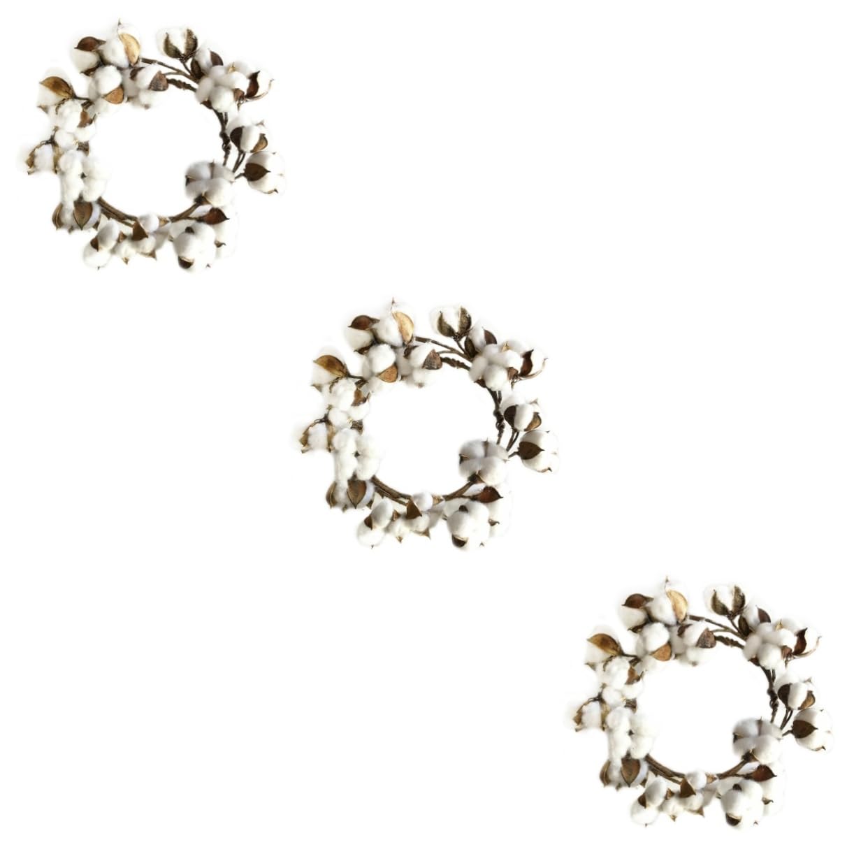 Guirlande de Noël en coton Amosfun pour sublimer votre porte